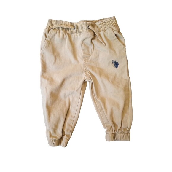 US Polo baby boys tan pants - Picture 1 of 3